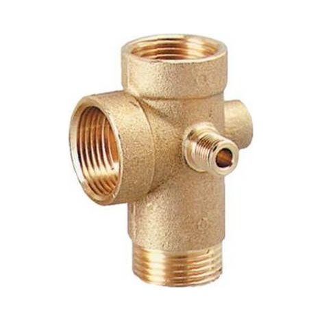 RACCORDO 5 VIE X AUTOCLAVE STARS - OTTONE 1" - 1 pezzo