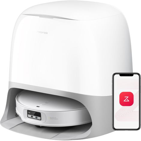 Roborock Qrevo CurvX Blanc Aspirateur Robot Puissant (1/5)