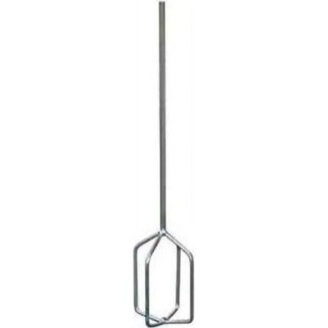 Frusta doppia spirale 80x400 attacco esagonale 8mm