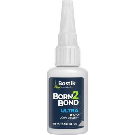 Bostik Born2bond Ultra Lv Colle Cyanoacrylate Transparente Ultra Basse Viscosité - Bostik (1/2)