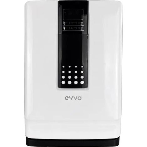 EVVO Purificateur d'air P25 - Avec filtre HEPA 13 de qualité médicale, catalyseur froid, charbon actif, antibactérien, ioniseur (1/4)