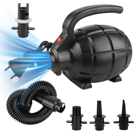 Vegena Pompe à air électrique 600 W pour coussins, lits gonflables, flottant, radeau et jouets (1/5)