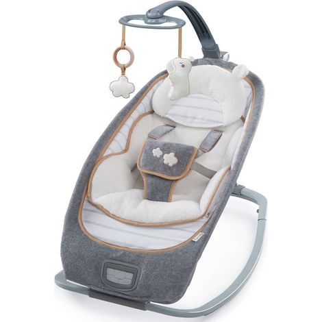 Baby bouncer ingenuity bella teddy 3 posizioni reclinabili vibrazioni (1/5)