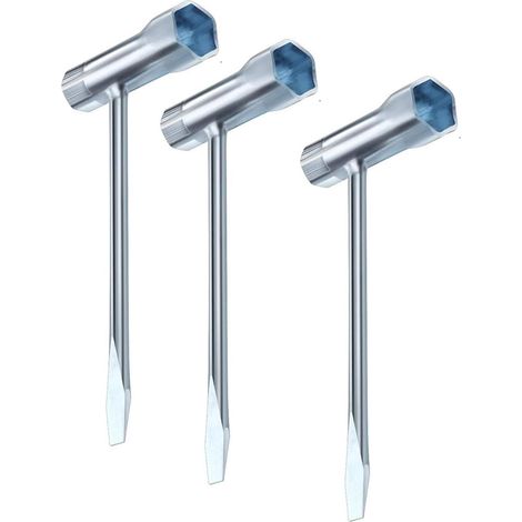 1 clé à tronçonneuse 13 x 19 mm Clé à bougie mixte Tournevis Clé de réglage Outil de réglage pour tronçonneuse tondeuse (1/4)