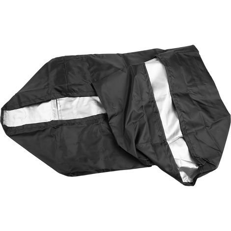 Funda protectora Oxford 210D para barbacoa de gas portátil Weber Traveler 9010001: protección resistente a la intemperie con correas de seguridad. (1/5)