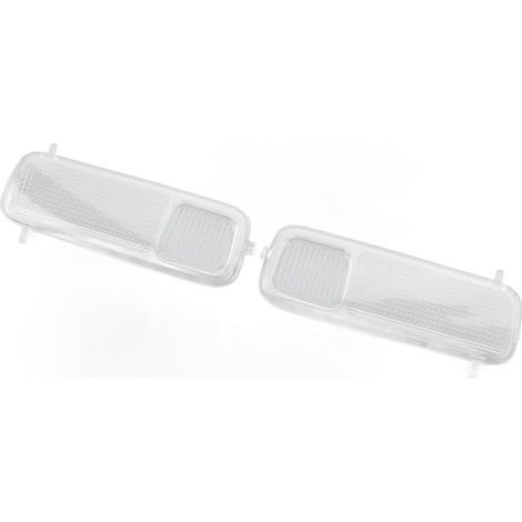 Lentille de Lumière de Dôme, Couvercle de Lumière de Dôme Lentille de Lampe de Aérienne 3L1Z 13783 AA 2 Pièces pour Gauche Droite (1/5)