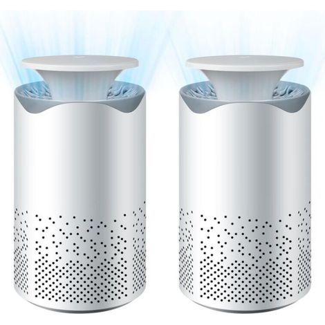 Bedroom Air Purifier, 2-Pack - Home Air Purifier, Home Air Filter (1/5)
