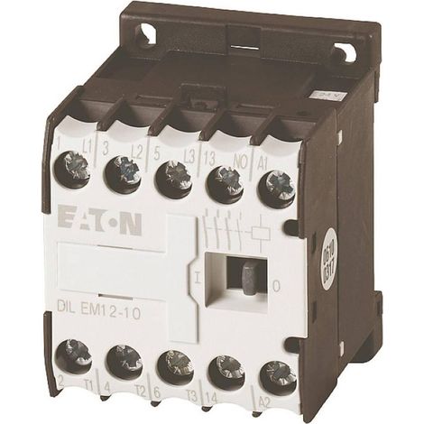 Eaton DILEM12-10-G Contactor 24V Negro Blanco IP20