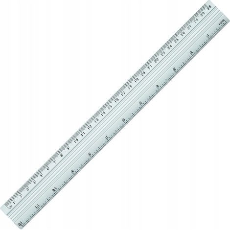 Regla grande de aluminio de 30 cm Gr -111-30 (1/2)
