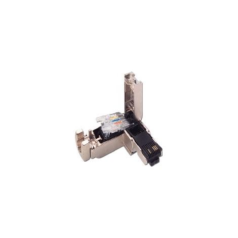 Siemens 6GK1901-1BB20-2AA0 IE FC RJ45 Plug 90 2x2, RJ45 Steckverbinder mit FC Anschlusst., 90 Grad,