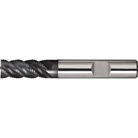 TECWERK Schaftfräser DIN 6527L Typ NR-UNI D.20mm Einsatz-L.50mm VHM TiAlN HB Z.4 lang TW (1/2)