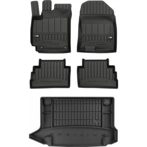 SET alfombrillas de goma 3D Hyundai Kona desde 2017- g (1/5)