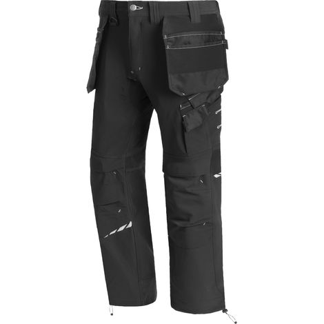 Würth MODYF Pantalon de travail stretch HOLSTER noir XL