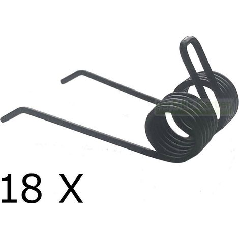 18 X ressort / pine pour scarificateur PowerTec Garden / LANDI VT 32 / VT32 (1/5)