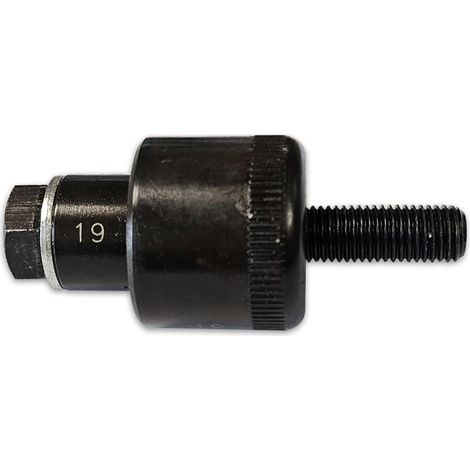 Tagliabumper, punzone forato da Ã˜ 19 mm