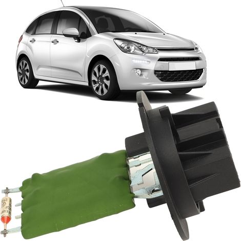 Contrôleur de résistance de chauffage par ventilateur avec connecteur 6450JP pour Peugeot 307 2001-2011 (1/5)