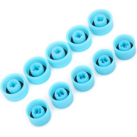 Pièces d'entretien et de réparation automobile, pièces de réparation de climatisation automobile, ensemble de 10 bouchons de climatisation (5 pièces (15 mm) et 5 pièces (18 mm)). (1/5)