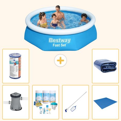 Bestway Bestway Fast Set Ronde - 244x61 cm - 7-pièces  S21407 (1/5)