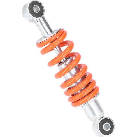 Jeffergarden Amortisseur de moto universel orange de 195 mm, 1 800 lb, adapté aux mini-motos, scooters, cyclomoteurs et karts-DOU