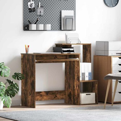 Schreibtisch Geräucherte Eiche 106 x 41 x 88.5 cm Holzwerkstoff