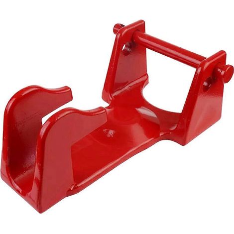 Antivol de remorque TL-50 pour remorques lourdes et transporteurs de bétail, rouge (1/5)