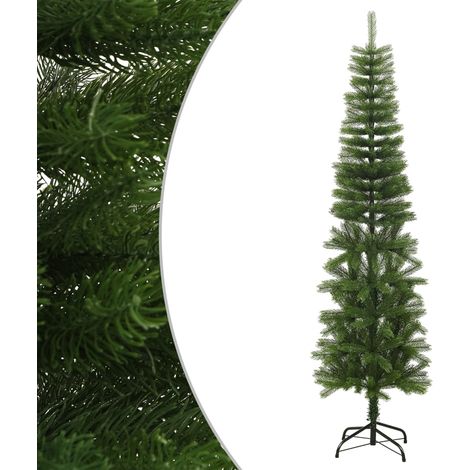 Künstlicher Weihnachtsbaum mit Ständer Schlank 210 cm PE
