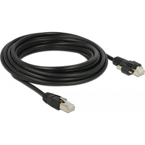 Cable delock cat.6 rj45-m rj45-m con tornillos sstp 5.0m (1/2)