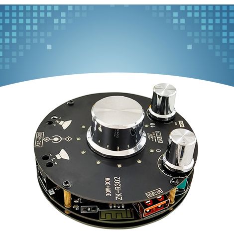 Module amplificateur Bluetooth 30 W avec réglage des aigus et des graves (1/5)