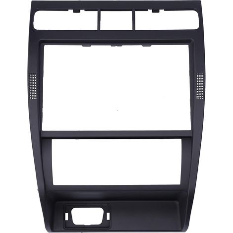 Console Double Din 1M, Garniture De Cadre De Panneau De Navigation GPS, Garniture De Navigation De Console Centrale De Voiture Couverture De Tableau De Bord Décor Intérieur (1/5)