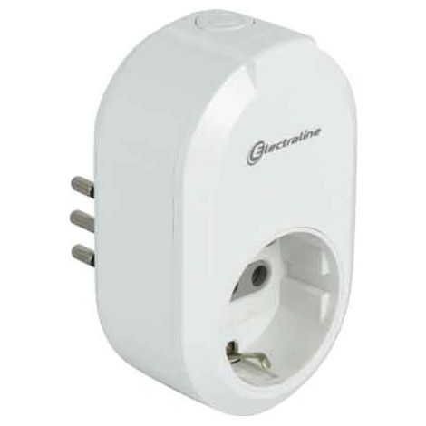 ADATTATORE 'SCUKO/BIVALENTE' WI-FI 10A - ELECTRALINE