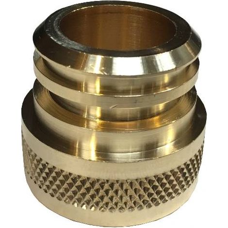 RACCORD TOURNANT LAITON POUR PISTOLET ALU F/F 1'' RENSON