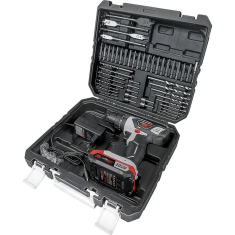 WORGRIP 20V Schlagbohrmaschine 1 2,0Ah Akku 50 Zubehörteile (1/5)