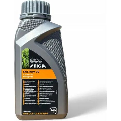 Lubricante stiga sae 10w-30 protección desgaste corrosión