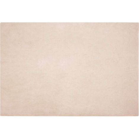 Anti-Slip Faux Rabbit Fur Rug OLITE Taupe 140 x 200 cm vidaXL