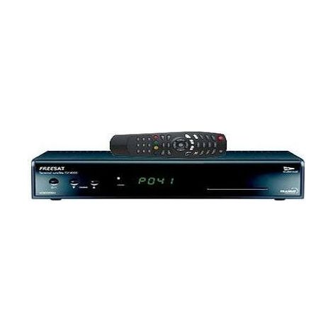 Décodeur TNT Satellite - SERVIMAT - TSF4000 - Installation facile - Prise péritel - 2 RCA audio