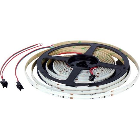 Ruban LED 5m COB 24V RGBW 21W IP20 DIGITAL SPI 10mm - Blanc Neutre 4000K - 5500K - SILAMP