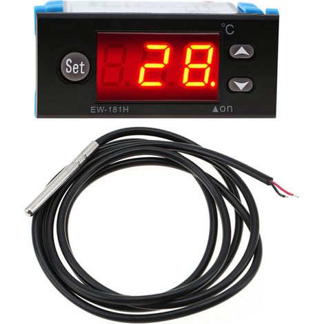 Termostato inteligente EW 181H: control preciso y automático de la temperatura en su hogar, fácil instalación e interfaz intuitiva.