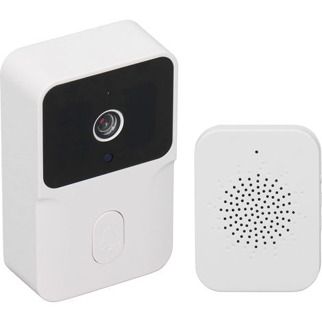 M8 Drahtlose WLAN-Video-Türklingel mit 480P HD-Türkamera und Nachtsicht, kompatibel mit der Tuya-App (1/5)
