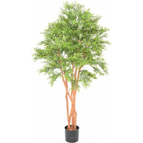 Eucalyptus artificiel en pot extérieur multri-troncs H 150 cm Vert - dimhaut: H 150 cm - couleur: Vert