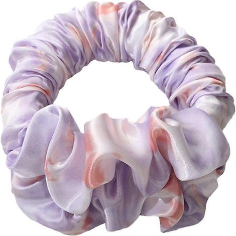 Bandeau à boucler soi-même, sans chaleur, réutilisable, effet longue durée, rouleaux ruban, pour des boucles faciles à réaliser même en dormant.-Purple