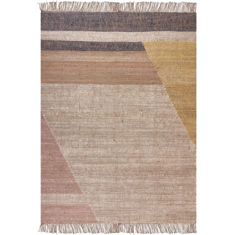 Rug SAMLAR Brown 140 x 200 cm Jute