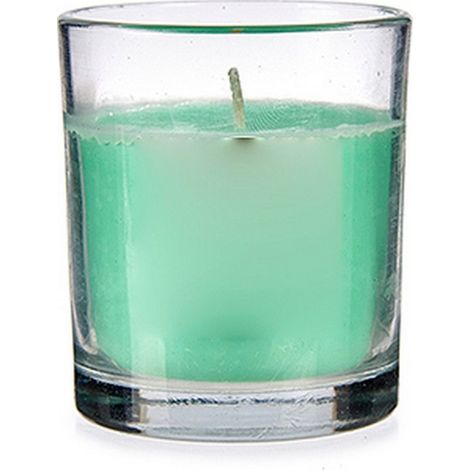 Bougie en verre - Bambou