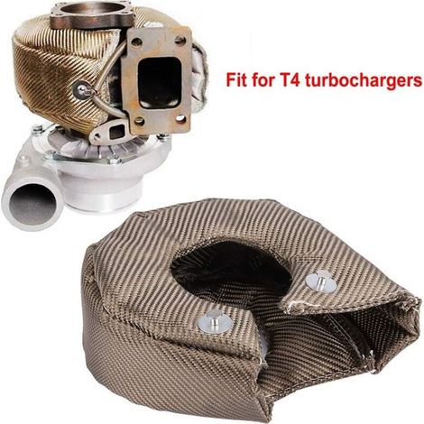 Couverture Turbo Couverture de protection thermique Barrière Couverture de chargeur Turbo pour turbocompresseurs T4 A (1/5)