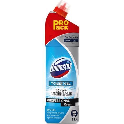 DOMESTOS Pro Formula Nettoyant WC Océan 1L (Par 6)