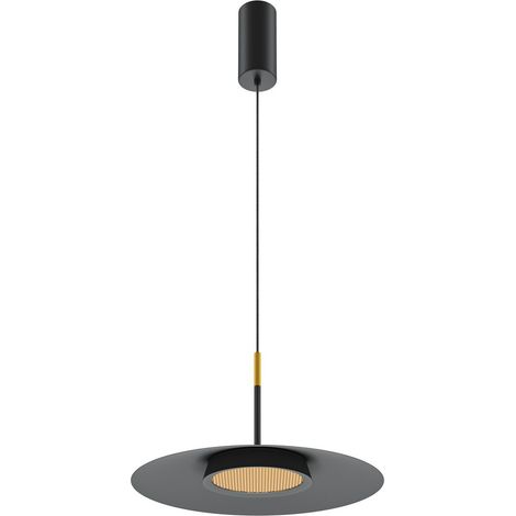Maytoni El Lampadario a sospensione moderno a cupola nero 3000K 500lm (1/5)