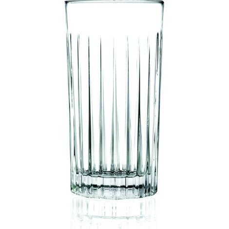 RCR Cristalleria Italiana Timeless - HB - Set da 6 Bicchieri Long Drink in Vetro