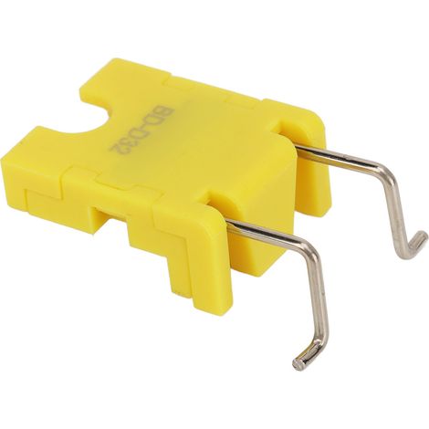 Dispositif de verrouillage pour mini-disjoncteur, étiquette de verrouillage, PA, rétractable, facile à utiliser, accessoire de sécurité pour la sécurité électrique (1/5)