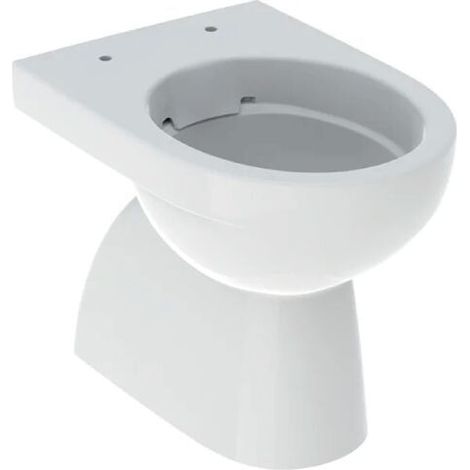 Vaso a pavimento a cacciata bianco lucido - Geberit Selnova - Senza copri wc (1/4)