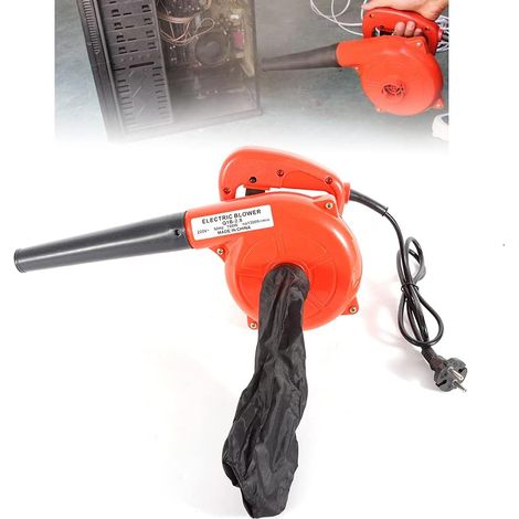 1000W Elektrische Staubbläser Staubsauger Staubgebläse Luftgebläse Handheld 220V,Erstaunliche Schlagkraft in Einer kompakten, mit Blasrohr und Staubbeutel geliefert (1/5)