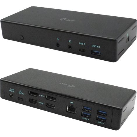 i-tec USB-C Quattro Display Docking Station with Power Delivery 85 W